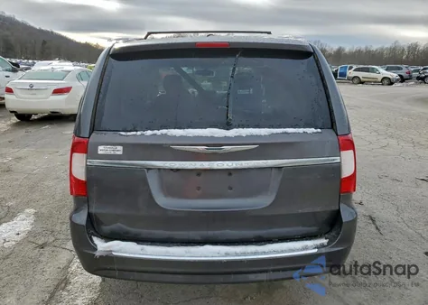2015 Chrysler Town & Country Touring из США, поврежденный, VIN 2C4RC1BGXFR676128